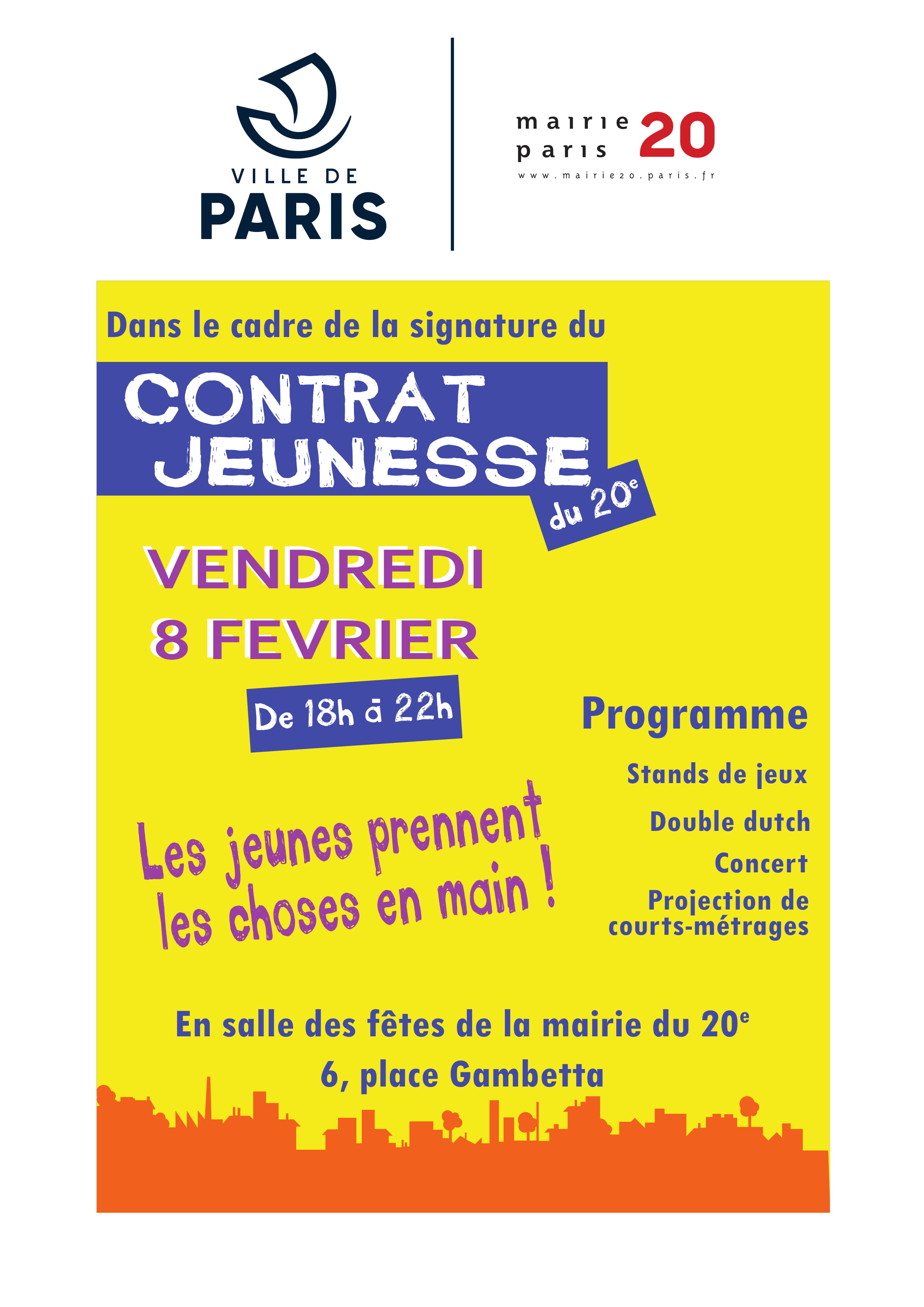 Affiche Contrat jeunesse